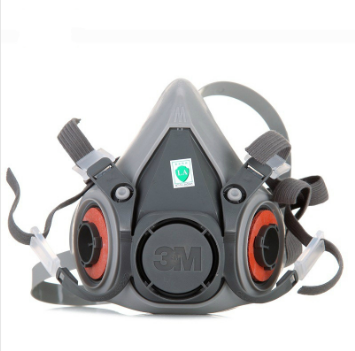 郑州劳保用品-3M 6200 半面型防护面罩（中号）